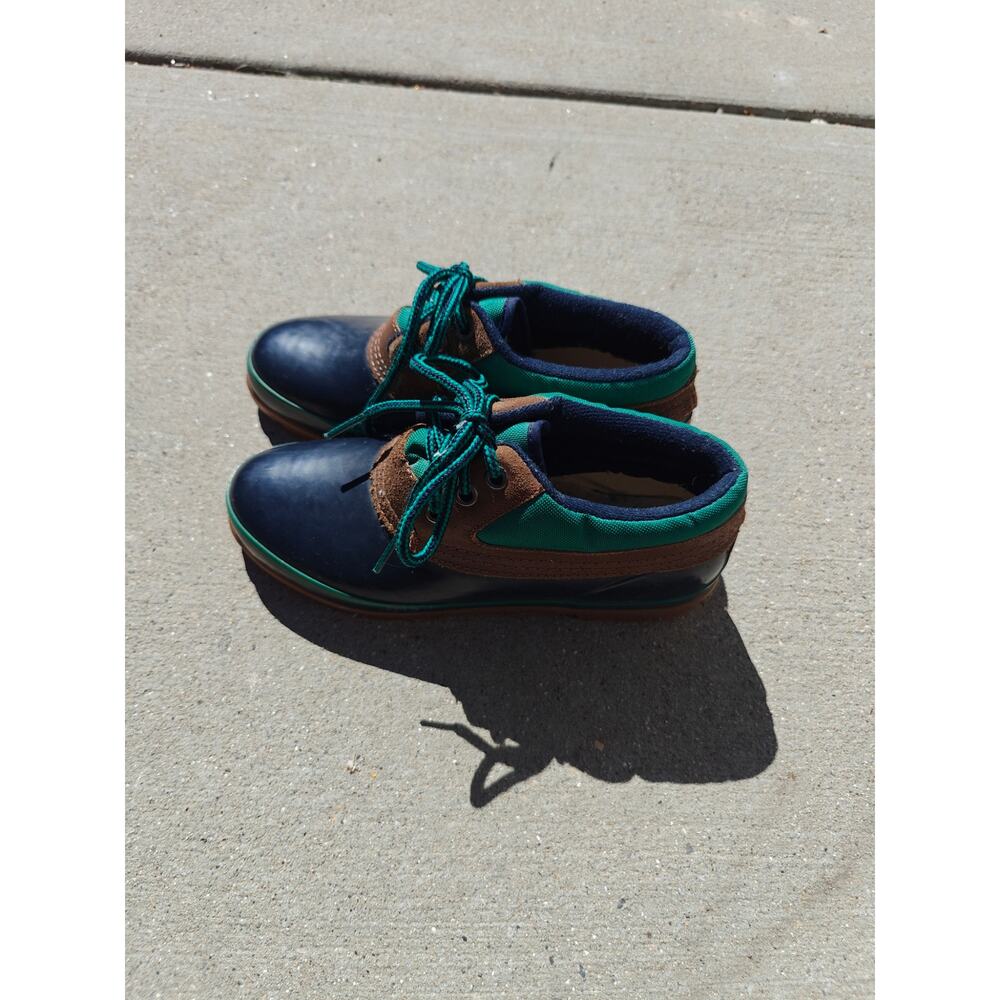Woodstock Sorority Thermolite Blue and Green Waterproof Duck Boots size 7 - Picture 3 of 7